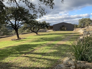 15 Acre retreat with 3500 SF Amenity Barn, Lodge and Ranch House for gatherings