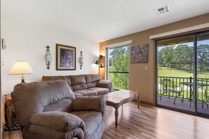 Living Area with Deck Access