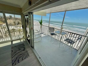 Doors open up allow more fresh air