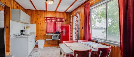 table in the kitchen