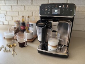 Coffee? Craft your custom cup with LatteGo machine (items vary)
