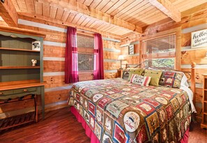 Spacious master bedroom 