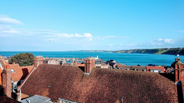 Stunning sea views from Bedroom 2