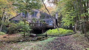 Rear of the house from the lake access