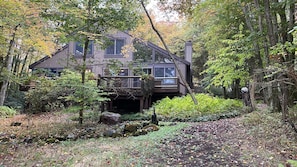 Rear of the house from the lake access