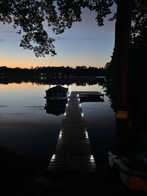 View at sunset