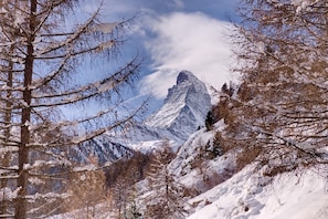 View of Matterhorn from upper balcony