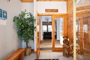 Mudroom - spacious, unload belongings or  get ready for your day of adventure