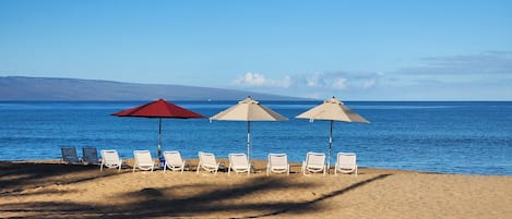 Kaanapali Beach in front of Condo