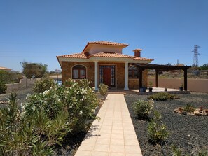 Front of the Villa 