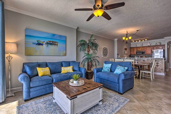 Panama City Beach | 2BR | 2BA | 1,147 Sq Ft | Floor 16 | Elevator Access