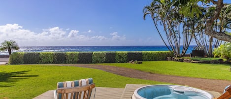 Lanai, Hot Tub & View