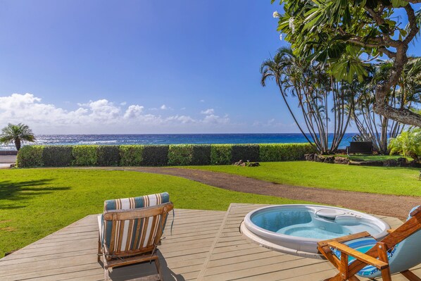 Lanai, Hot Tub & View