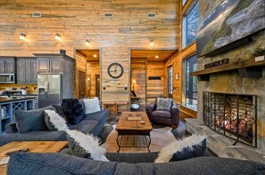 Great Room | Fireplace | Smart TV
