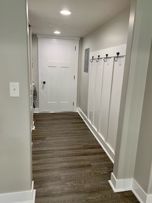 Mud room/ Laundry area.