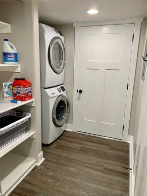 Full laundry area