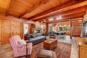 Warm and inviting natural wood