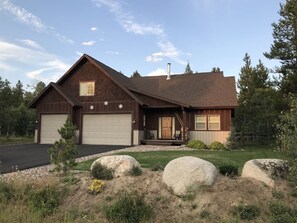 TJ's Mtn. Haus - deep driveway.  Two-car garage.