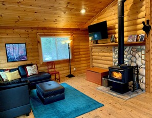 Upstairs living