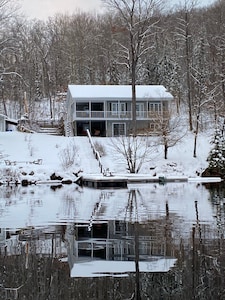 Fully stocked house in the midst of beautiful wilderness.