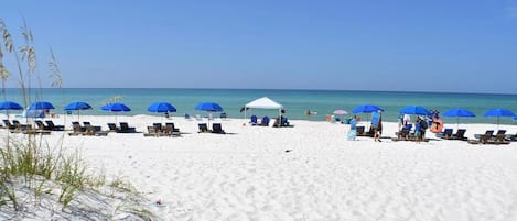 Beautiful white sandy beaches!