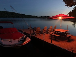 Evening dock views.