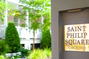 Entrance to St Philip Square