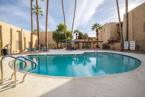 Heated community pool to enjoy year round!