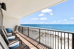 Private Balcony overlooking the Gulf of Mexico