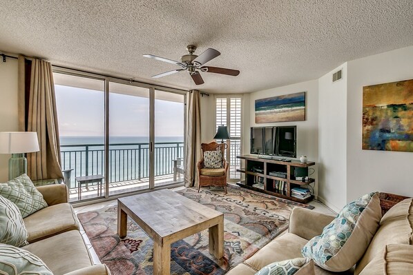 Oceanfront Living Room 