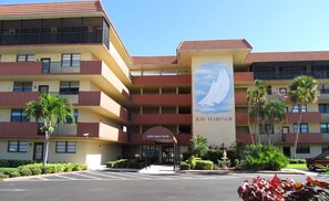 Front Entrance to The Secure Complex - Front Entrance to The Secure Complex Located on The Intercoastal waterways of Indian Shores Beach. Directly Across from the beach!