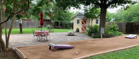 back patio summer