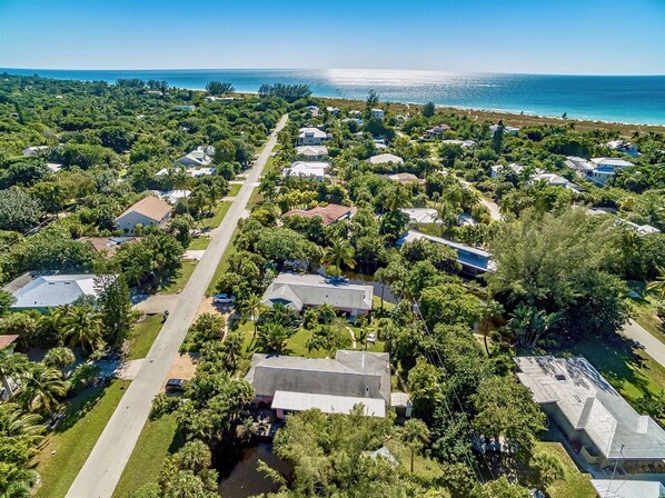 Aerial View of West End Paradise