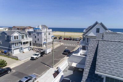 Ocean and Beach Views from 5 decks in Ortley Beach