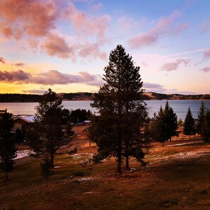 Sunset from the deck