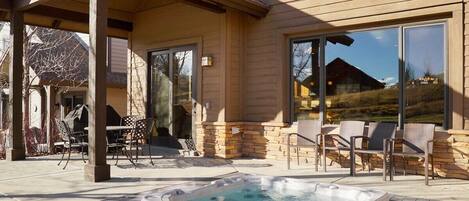 Hot Tub on Main Level