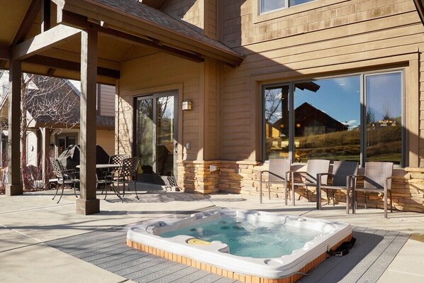 Hot Tub on Main Level