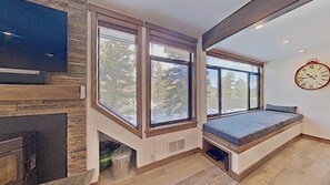 Window Seat For Snow Gazing