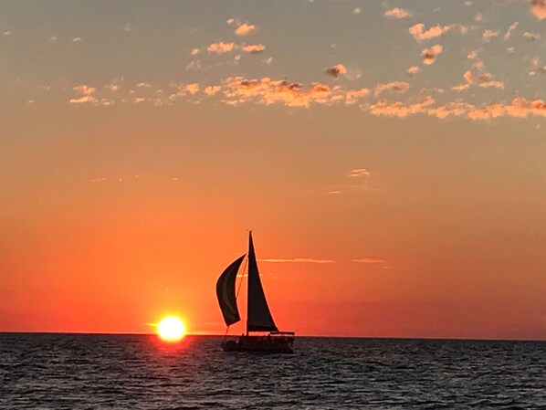 The Sun Kiss on Nokomis beach