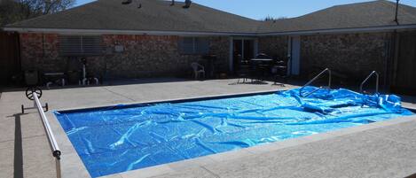 Brand new pool!!! All ready for summer. Some landscaping is still being put in