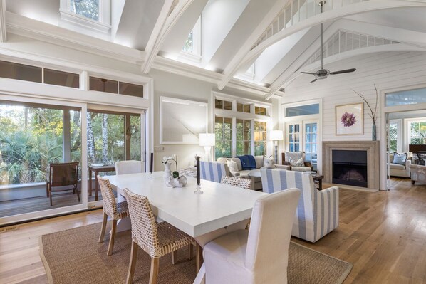Dining and Living Area