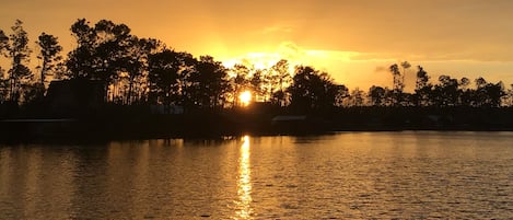 Beautiful Sunsets from the dock