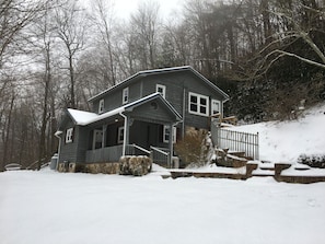Enjoy the snow from your own secluded retreat.