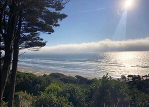 View of the Pacific from front yard