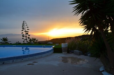 Finca del Sol mit atemberaubendem Sundowner