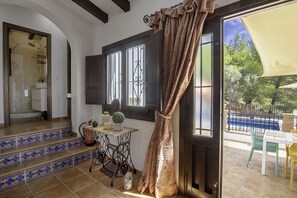 Villa entrance