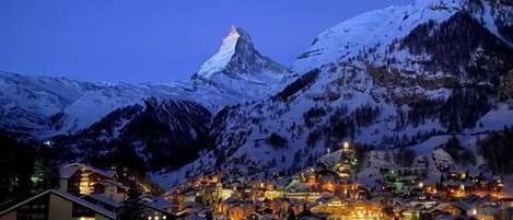 Sicht auf Matterhorn und Zermatt