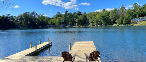 Beautiful private double dock