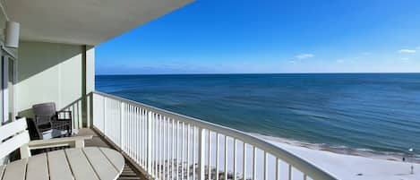 Tradewinds 805, 2 bedroom 2 bathroom, 8th floor, sleeps 6. Managed by Island Rentals.