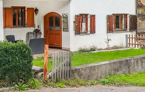 outside